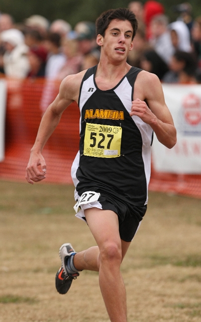 2009 CIF XC Boys D2-113.JPG - 2009 California CIF Cross Country Championships, Woodward Park, Fresno, California